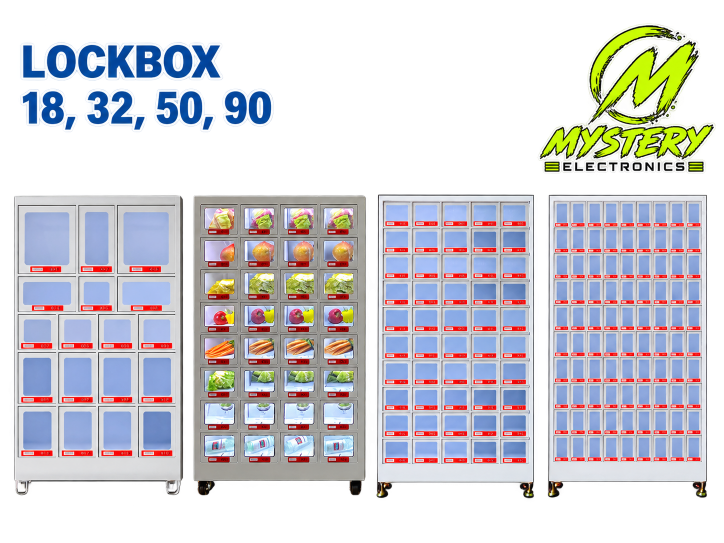 Lockbox Modul-Übersicht 18, 32, 50, 90